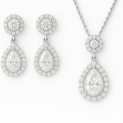  Maya Zamir Jewelry Dubai מבצעים סט זוהר הטיפה
